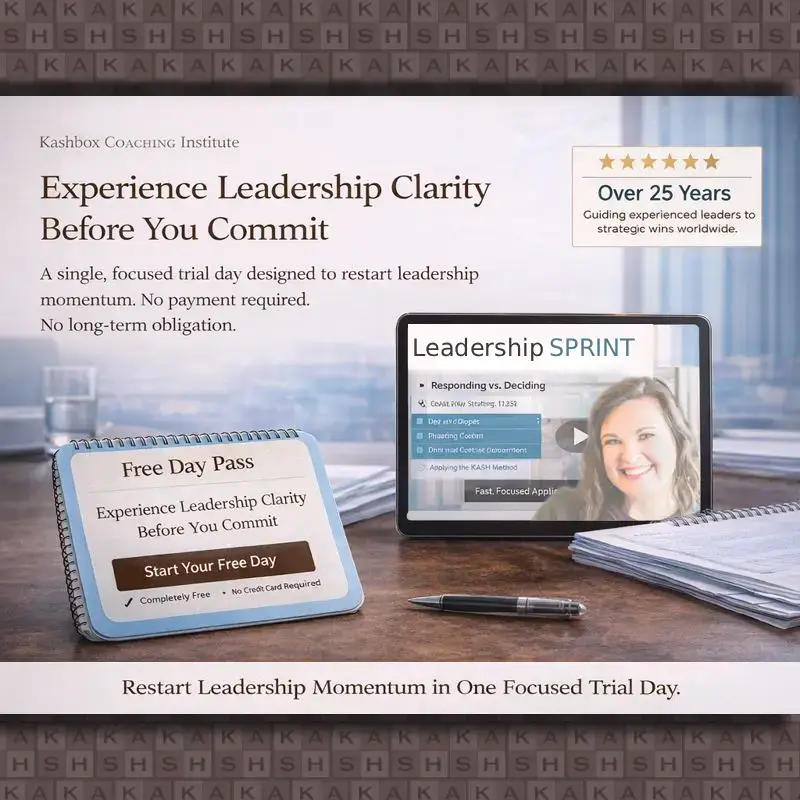 Free Day Pass to 7-Day Leadership Sprint